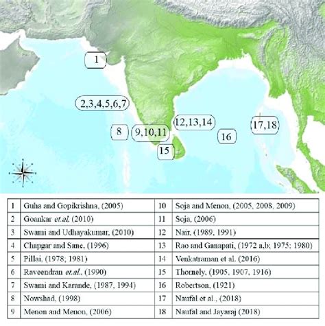 e major studies conducted at different zones of Indian EEZ | Download ...