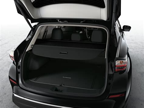 2023 Nissan Rogue Rear Cargo Cover (Retractable), Black. All with Black ...