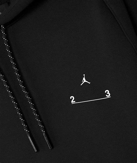 Black Jordan 23 Engineered Fleece Hoodie | SVD