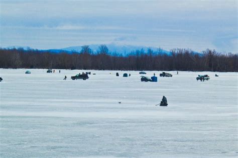 Ice Fishing on Lake Champlain | Lake Champlain | Pinterest