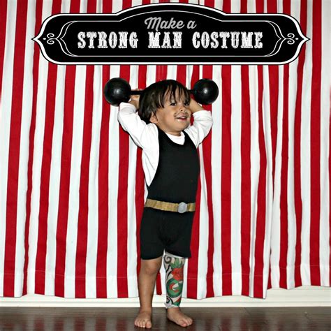 Make a Sideshow Strong Man Costume from a T-shirt - Morena's Corner