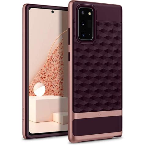 Galaxy Note 20 Case, Caseology Parallax for Samsung Galaxy Note 20 (2020) - Burgundy - Walmart ...