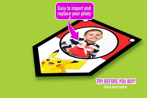 DIY Pokemon Birthday Banner Template - Template Online