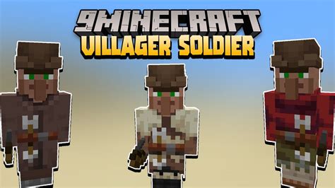 Villager Soldiers Data Pack (1.19.2, 1.18.2) - Armed Villagers - Mc-Mod.Net