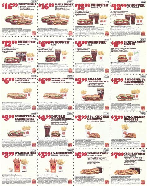 Burger King Coupons April 2024 - Dorris Courtnay