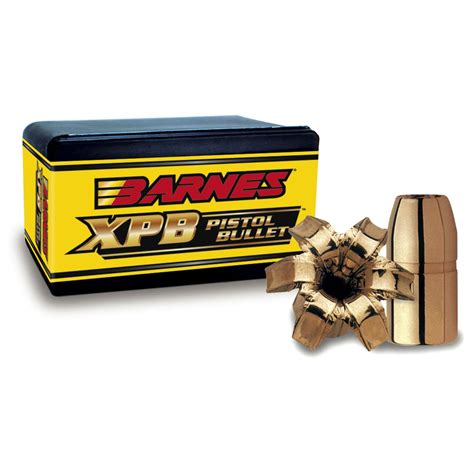 20-Pk. Barnes® .454 Casull 250-grain XPB™ Pistol Reloading Bullets - 610660, Components at ...