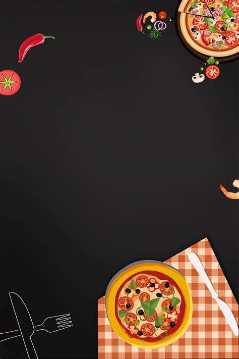 Delicious Pizza Background Material | Pizza background, Restaurant poster, Pizza menu