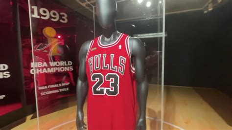 Michael Jordan 'Last Dance' jersey from 1998 Chicago Bulls NBA Finals ...