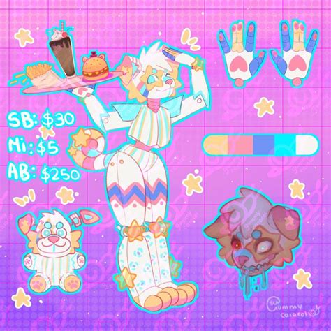 [ADOPT] FNAF Security Breach Fan Character - YCH.Commishes | Fnaf ...