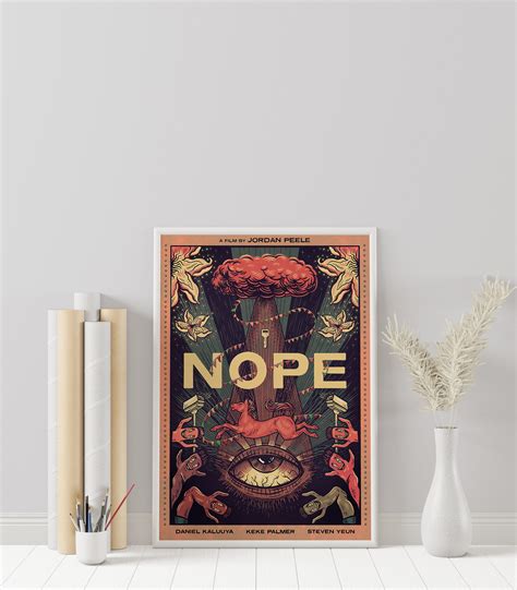 Nope Digital Art - Etsy