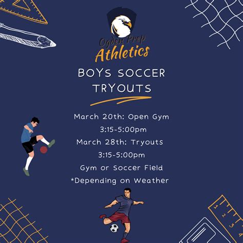 Boys Soccer Tryouts - Ogden Preparatory Academy