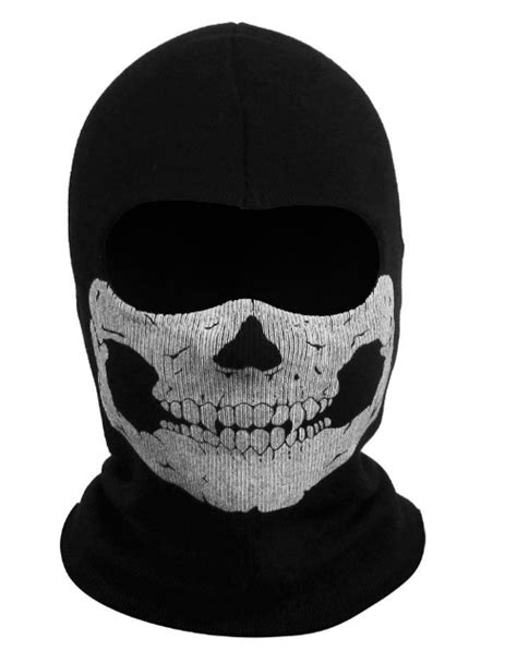 Ghost Skull Balaclava | Ghost face mask, Balaclava, Skull face