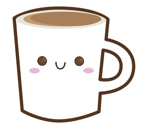 Cute Coffee Cup Clipart - pic-mullet