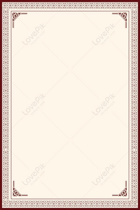 Literary Elegant Vintage Border Background Download Free | Poster ...