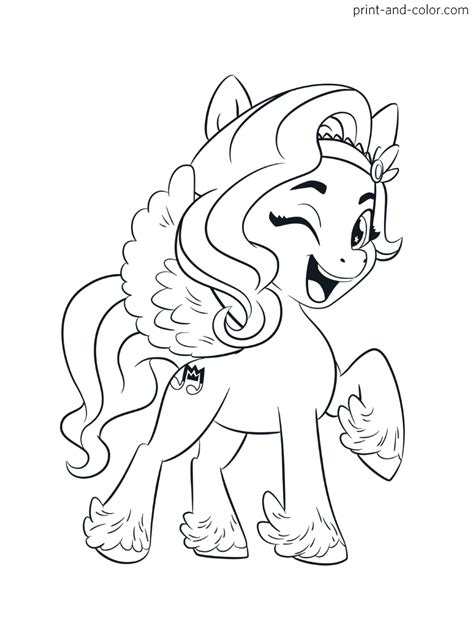 My Little Pony New Generation coloring pages | Print and Color.com My ...