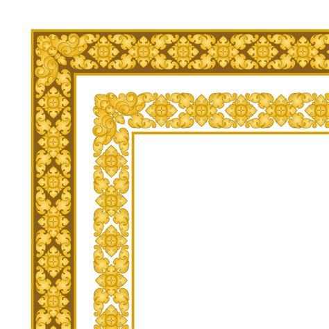 khmer border frame download kbach khmer border khmer Ornament frame free vector - vectorkh