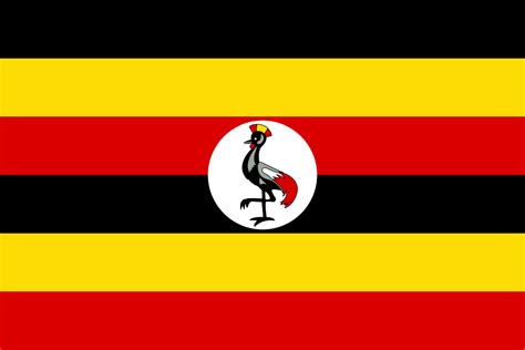 Uganda flag color codes