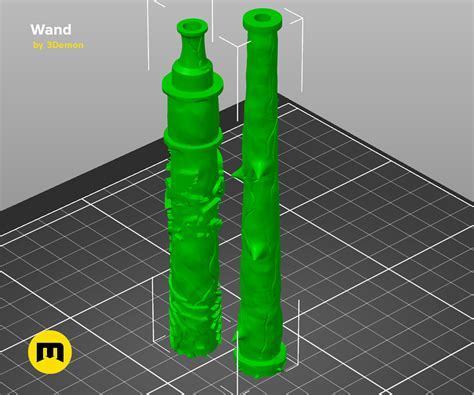 Young Hagrid’s Wand – 3Demon - 3D print models download