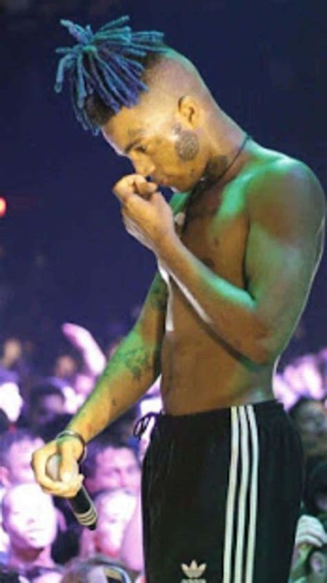 Download XXXTentacion's Blue Hair Wallpaper | Wallpapers.com