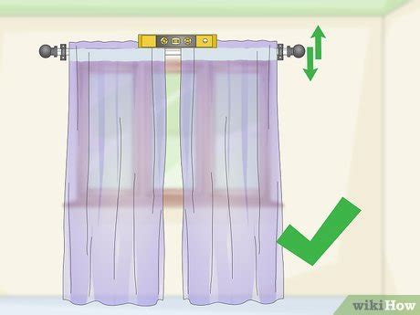 How to Hang Curtains: 15 Steps (with Pictures) - wikiHow