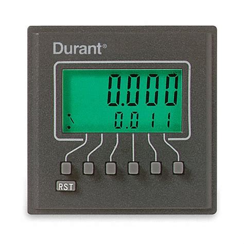 Electronic Counter, Number of Digits: 6, Backlit LCD Display - Grainger