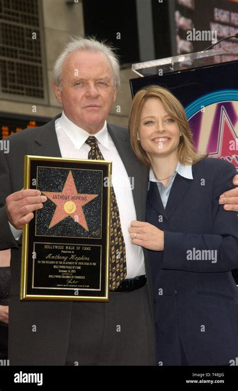 LOS ANGELES, CA. September 24, 2003: Actor SIR ANTHONY HOPKINS ...