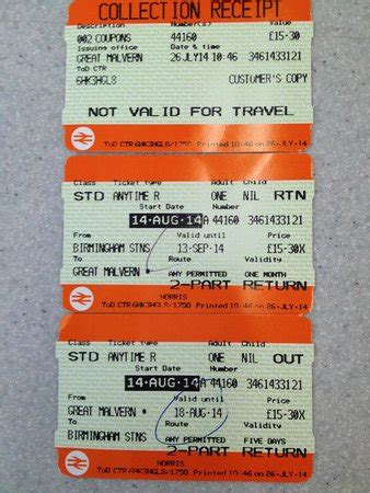 train ticket - Picture of London Tube, London - TripAdvisor