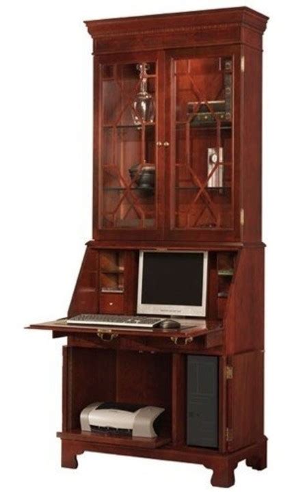 Cherry Secretary Desk With Hutch - Ideas on Foter