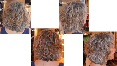 thinning shears will grow out and we gave this beautiful curl some lovely shape :-D | Beautiful ...