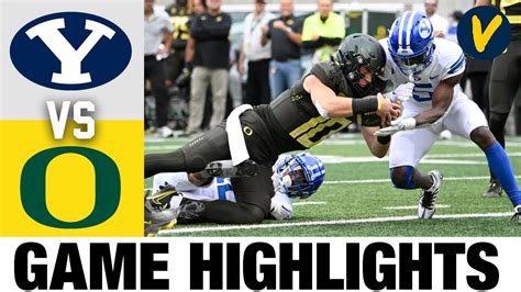 #12 BYU vs #25 Oregon | 2022 College Football Highlights - Win Big Sports