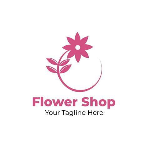 Flower Shop Logo Template 5862236 Vector Art at Vecteezy