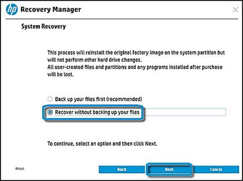 A Full Guide to Use HP Recovery Manager in Windows 11