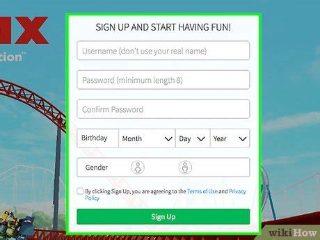 How to Sign Up for an Account on Roblox: 6 Steps (with Pictures)