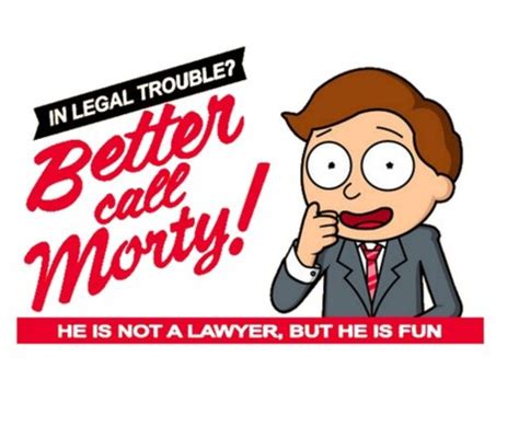 Rick and Morty x Lawyer Morty | Rick and morty image, Morty, Rick and morty