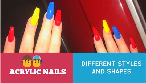 Different Acrylic Nail Shapes - Latest Trends with Pros & Cons