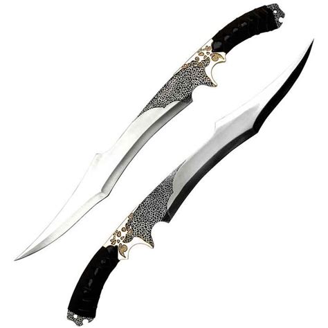 Dual Swords | Dual swords, Knife, Elf warrior