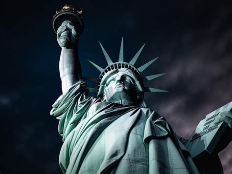 Premium AI Image | Statue of Liberty with burning torch in New York in the USA