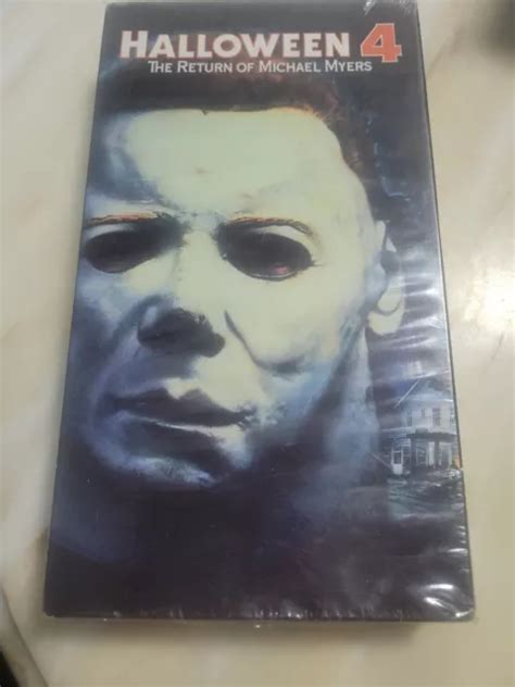 PRE-OWNED HALLOWEEN 4: Return Of Michael Myers VHS Slasher Horror 1989 ...