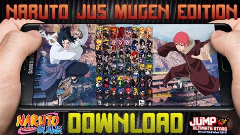 NARUTO SHIPPUDEN JUS MUGEN COM 57 CHARS - PC E ANDROID (DOWNLOAD ...