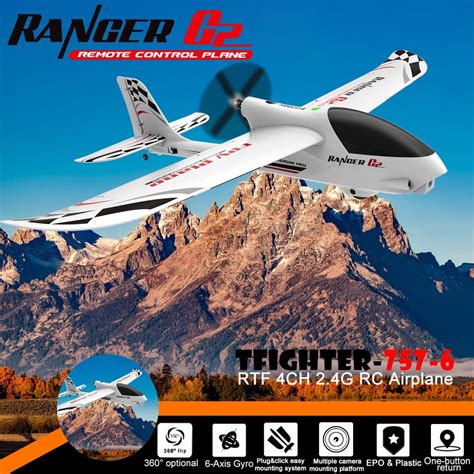 Ready To Fly RC Airplane 4Ch Glider Aircraft Built In 720P Video Head RTF - Walmart.com ...