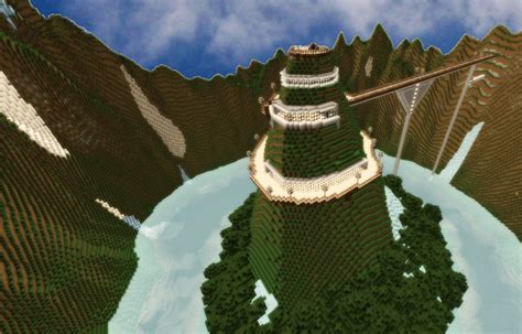 Modern Mountain House Minecraft Map