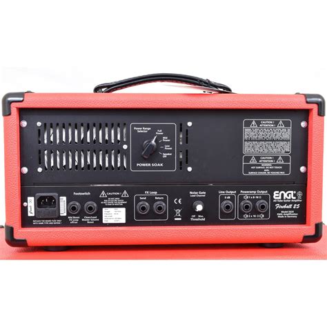 Engl Amps Fireball 25 Special Edition Head Red E633SR - E633SR | Studi