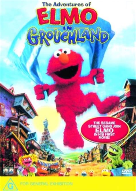 Sesame Street Elmo In Grouchland Dvd