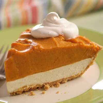 Double-Layer Pumpkin Pie - Recipe Goldmine