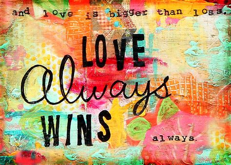 Love Always Wins - Jennifer Funk Fine Art