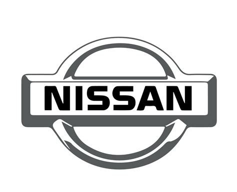 nissan logo marca símbolo gris diseño Japón coche automóvil vector ilustración 20499887 Vector ...