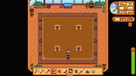 Stardew Valley Greenhouse Iridium Sprinkler Layout