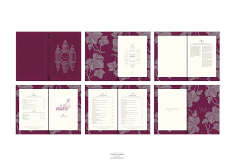 The Ivy Menu by United Creatives.