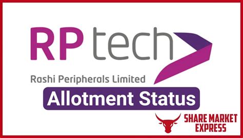 Rashi Peripherals IPO Allotment Status Check Online (Link)