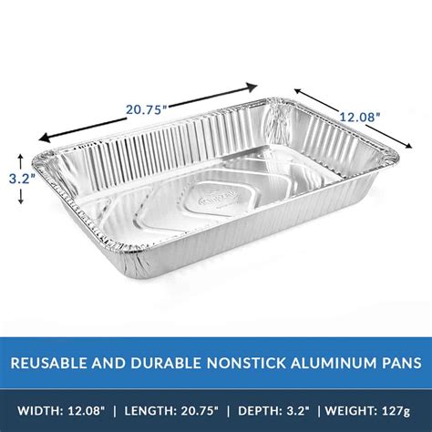 Aluminum PanSize Options: Full Aluminum Pan – King Zak